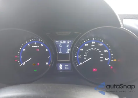 2013 Hyundai Veloster Turbo W/Black z USA, uszkodzony, nr VIN KMHTC6AE0DU179068